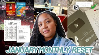 NEW YEAR RESET ROUTINE! how much we spent in december, january 2026 budget with me, planner set up