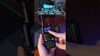 Wireless programmer connects to baofeng 5RM for programming