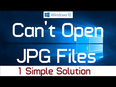 ვიდეო: როგორ გავხსნა JPEG ჩემს კომპიუტერზე?