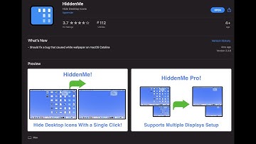 Hide Desktop icons on Mac | HiddenMe