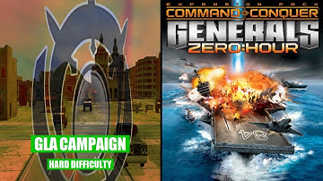 C&C: Generals Zero Hour - GLA Mission 1: The Great Escape [Hard / Patch 1.04] 4K