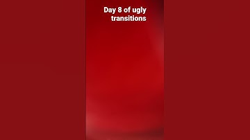 Day 8 of ugly transitions stopping at 550 subs😀 #foryou #trending #transition #transitions #cool