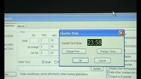 I2 Soft CountDown install and set up.wmv