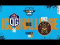 OG vs ENCE [Map 1, Train] (Best of 3) ICE Challenge 2020