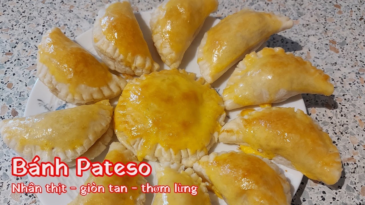 BÁNH PATESO / PATE CHAUD NHÂN THỊT GIÒN TAN THƠM LỪNG II CUỘC