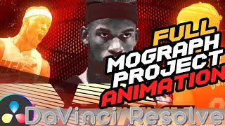 Miami Heat Motion Graphic Project Part 9 DaVinci Resolve Fusion