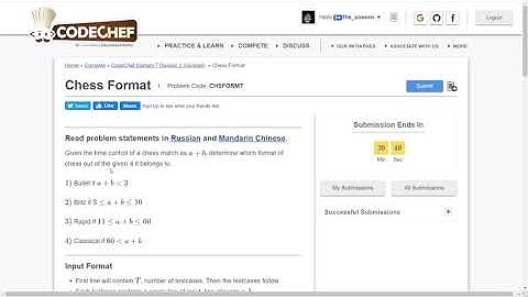 CHESS FORMATE | CODECHEF STARTERS (DIV 3) | VIDEO EDITORIAL