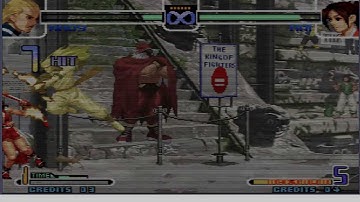 KOF2002 Andy mini combos - Argentina