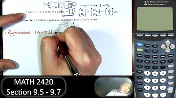 Differential Equations - Section 9.5 - 9.7 | Part 1