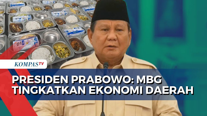 Presiden Prabowo: Program Makan Bergizi Gratis Dorong Pertumbuhan Ekonomi Daerah