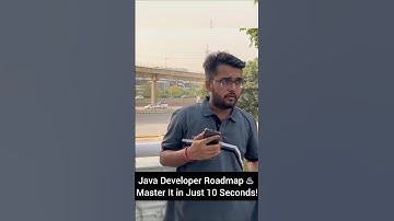 Java Developer Roadmap for 2025 Master It in Just 10 Seconds #java #reels #programming #coding