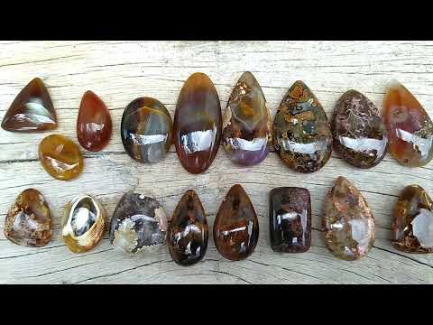 Vídeo: A ágata é uma pedra semi preciosa?
