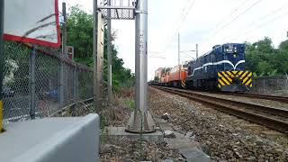 2022/9/23  中壢北   7501次藍R40四機長編貨列 通過 ［迴DHL］