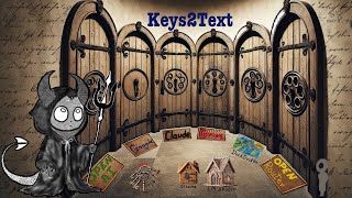 Keys2Text Chat with AI models