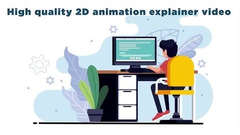 I will create 2d animated explainer video or 2d animation video
