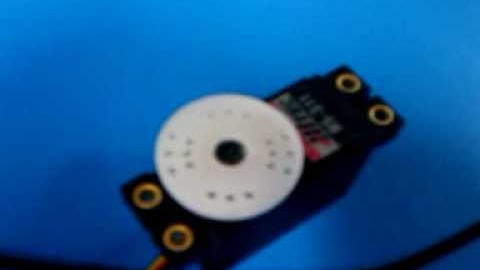 First servo test
