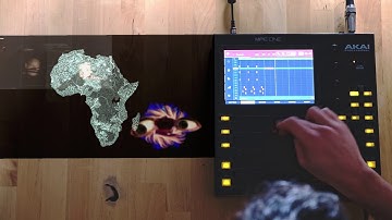 Akai Mpc One / Finger Drumming jam + visual sync / The Chemical Brothers Mashup / final tutorial  /