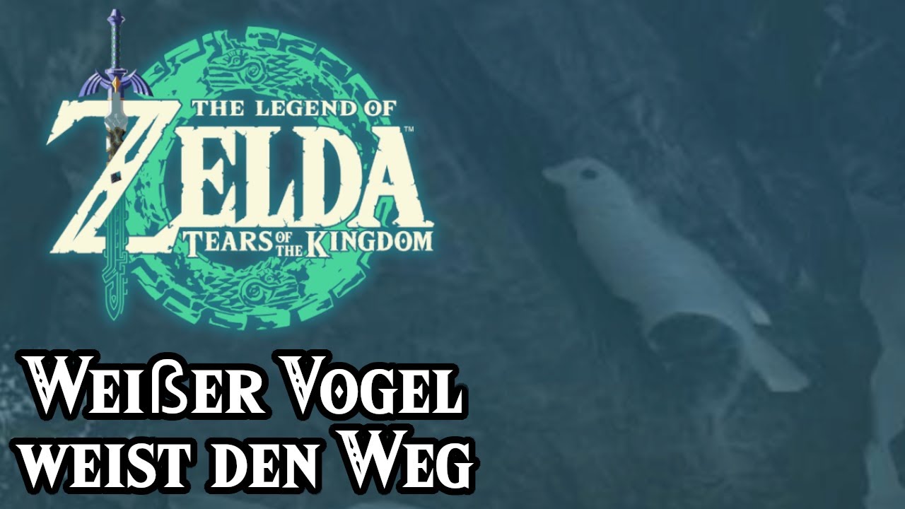 Weißer Vogel weist den Weg in Zelda: Tears of the Kingdom