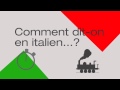 Apprendre l&#39;italien - Comment dit-on en italien: Où est la gare?