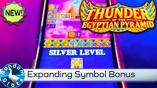 New⭐️Thunder of the Egyptian Pyramid Slot Machine Bonus screenshot 2