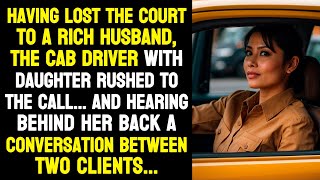 Having lost the court to a rich husband, the cab driver rushed to the call... And hearing behind