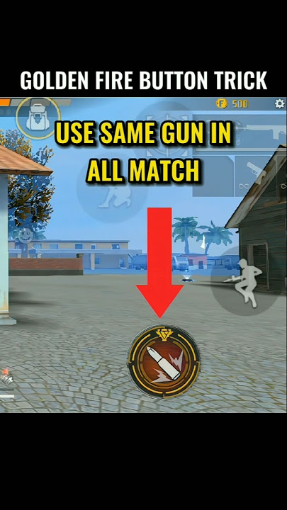 GOLDEN FIRE BUTTON TRICK🔥 free fire wepon master | how to complete wepon master #ffa2bgaming