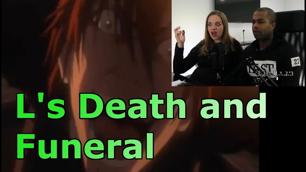 light yagami death L's Death and Funeral (English dub) (REACTION 🔥)