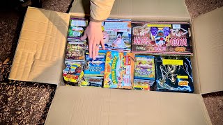 I GOT A FIREWORK SHOW IN A BOX! (LOUD 200g Cakes, 500g Cakes)
