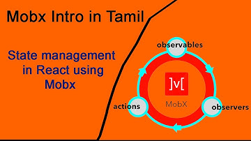 Mobx Intro in Tamil | State management in react using Mobx