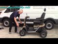 Pride Mobility Wrangler Review - Very Fast Powerful Scooter - Full Pride Wrangler Demonstration