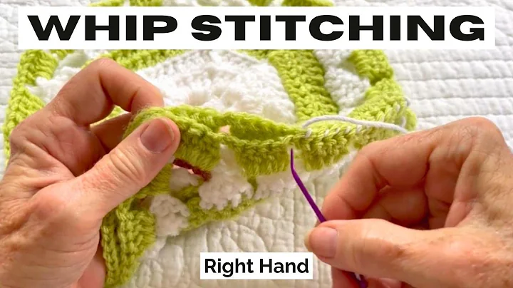 Master the Whip Stitch: Ultimate Guide to Stitching Crochet and Knit Pieces Together
