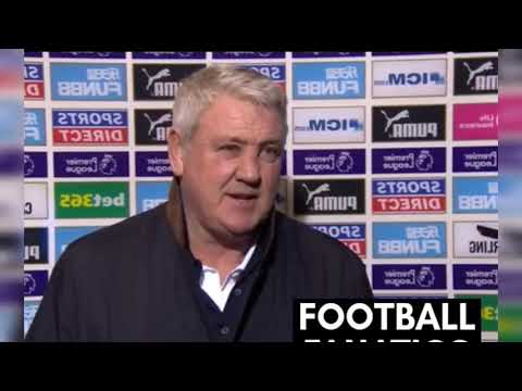 Crystal palace vs Newcastle United 2-1 | Steve Bruce Post match Interview