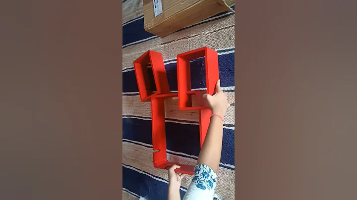 wall shelves set of 3 messho 💕📍 home decoration product #shorts #unboxing #messho