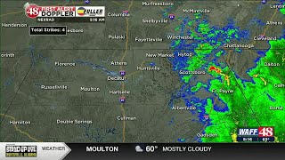 WAFF 5 a.m. Wednesday weather forecast