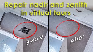 How to repair nadir and zenith in virtual tours screenshot 3