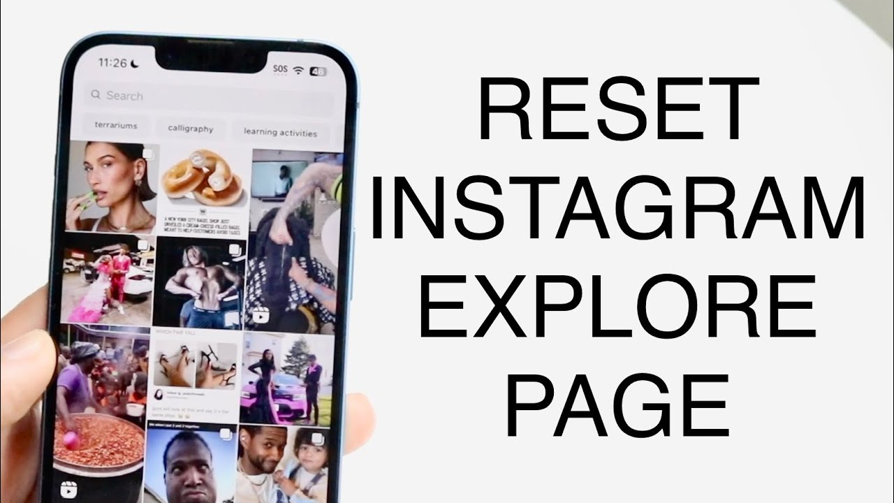 How To Reset Instagram Explore Page 2023 YouTube