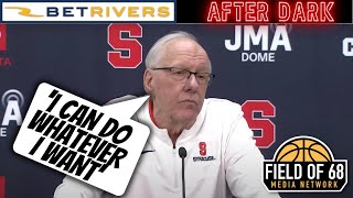 'What is Boeheim doing'...Jim Boeheim CALLS OUT his biggest booster! | AFTER DARK