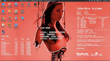 conky config "Cyberdyne"