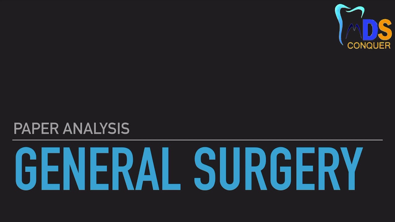 general surgery paper presentation topics