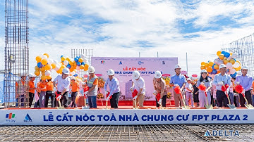 DELTA GROUP CẤT NÓC DỰ ÁN FPT PLAZA 2