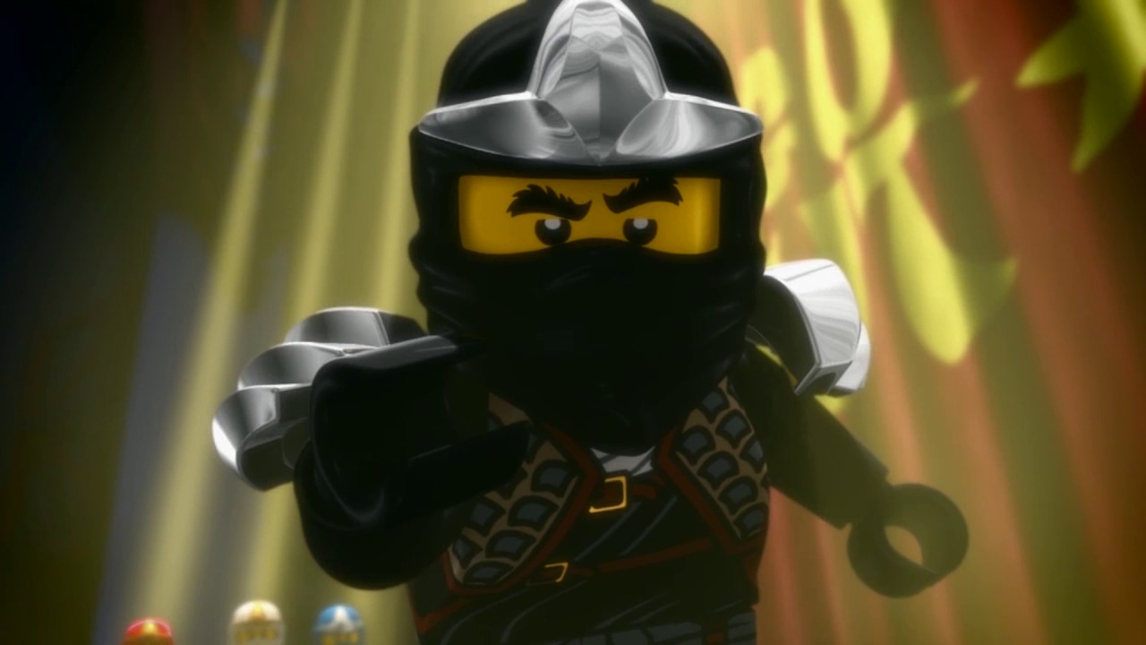 LEGO Ninjago Movie Minifigure - Cole with Blue Ninja Armor and Hair - wide 8