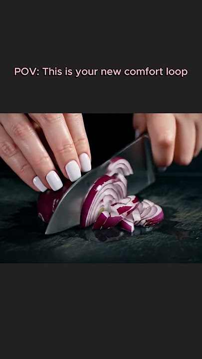 ASMR Chopping Onion #asmr #ai #relaxing #satisfying