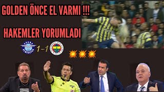 Mert Hakan Yandaş Elle Oynuyormu Hakemler Yorumladı Adana Demirspor 1-1 Fenerbahçe Maç Özeti