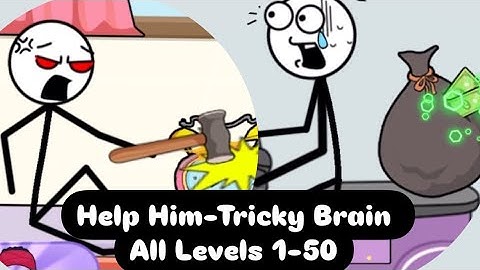 Help Him - Tricky Brain (WEEGOON) - All levels 1-50