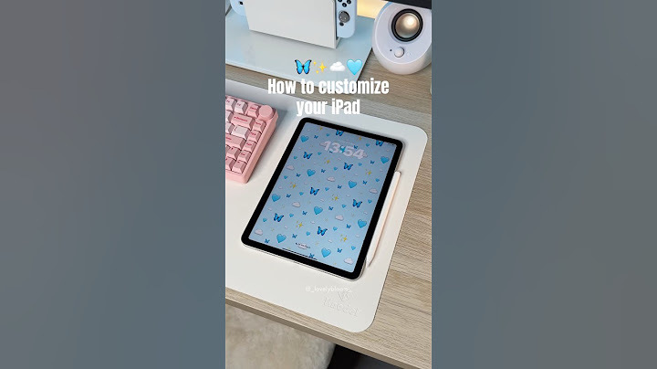 So passen Sie Ihr iPad an, Teil 2 🩵 #apple #ipad #ipadair #tipps #applepencil