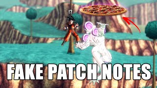 FAKE PATCH NOTES/ FAKE DLC 13 UPDATE | XENOVERSE 2