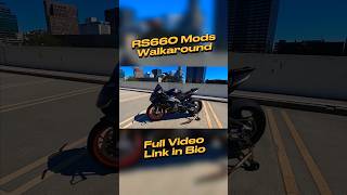 Aprilia RS660 Walkaround Mods #rs660 #shorts