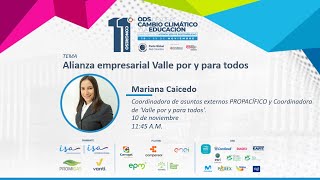 #11CongresoPactoGlobal | Mariana Caicedo, Coordinadora de asuntos externos PROPACÍFICO.