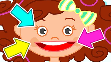 HEAD SHOULDERS KNEES AND TOES Kids Song | Sing and Dance!