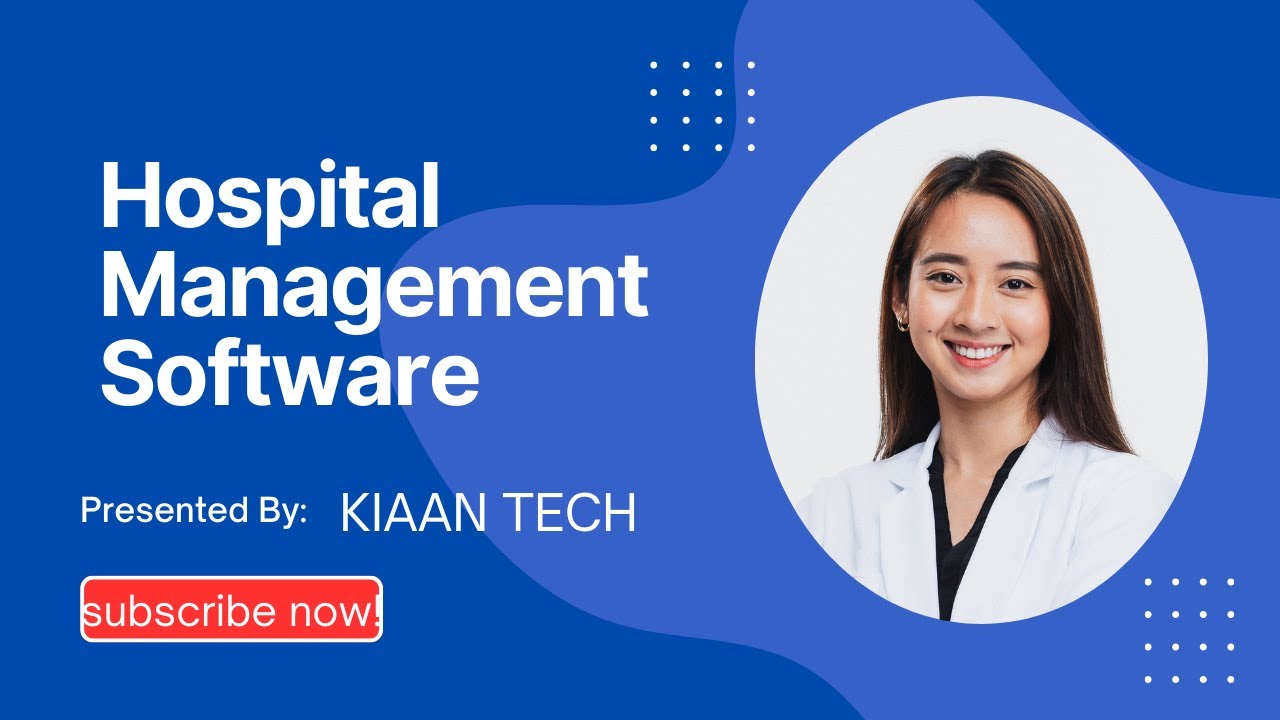 Hospital Management Software: Streamlining Healthcare Operations - YouTube